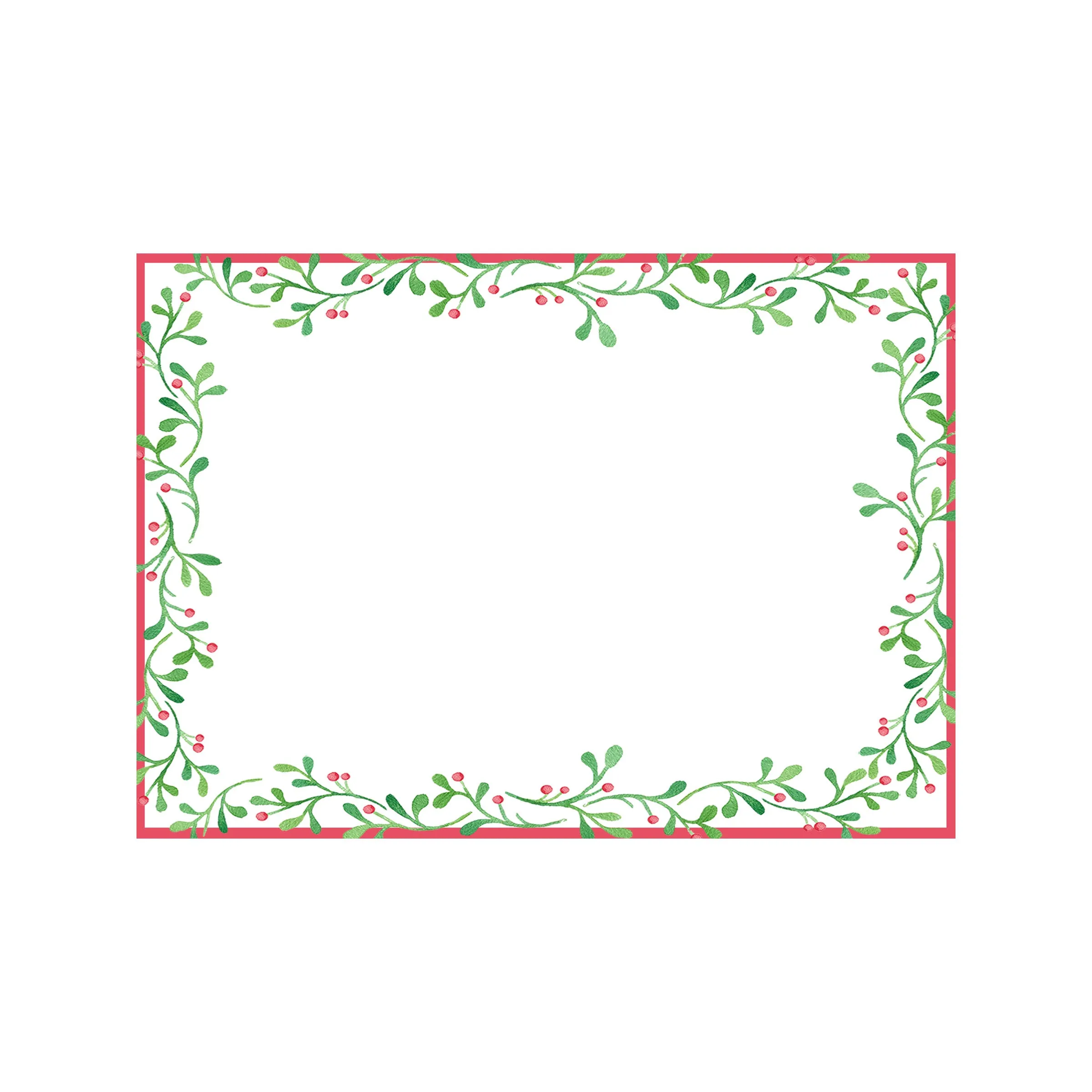 Holly Berries Holiday Photo Cards