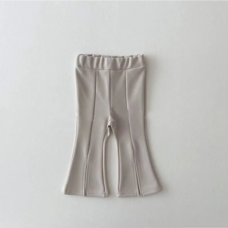 Katy Front Slit Flared Leggings