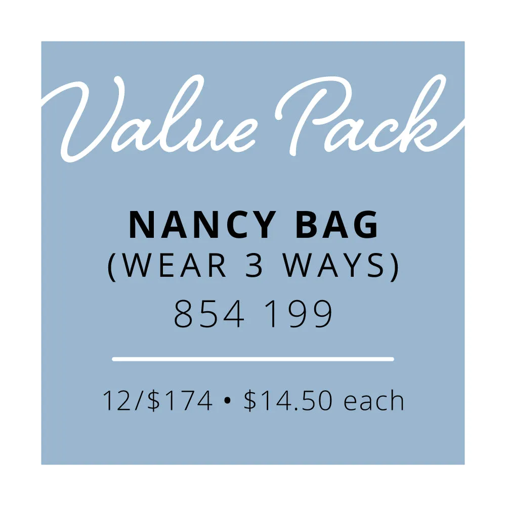 Limited Time Sale! Value Pack Nancy | 12/$174 (Wholesale Only)