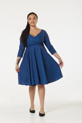 Lottie Fit&Flare, Cherry Print Midi Dress in Cherry Print