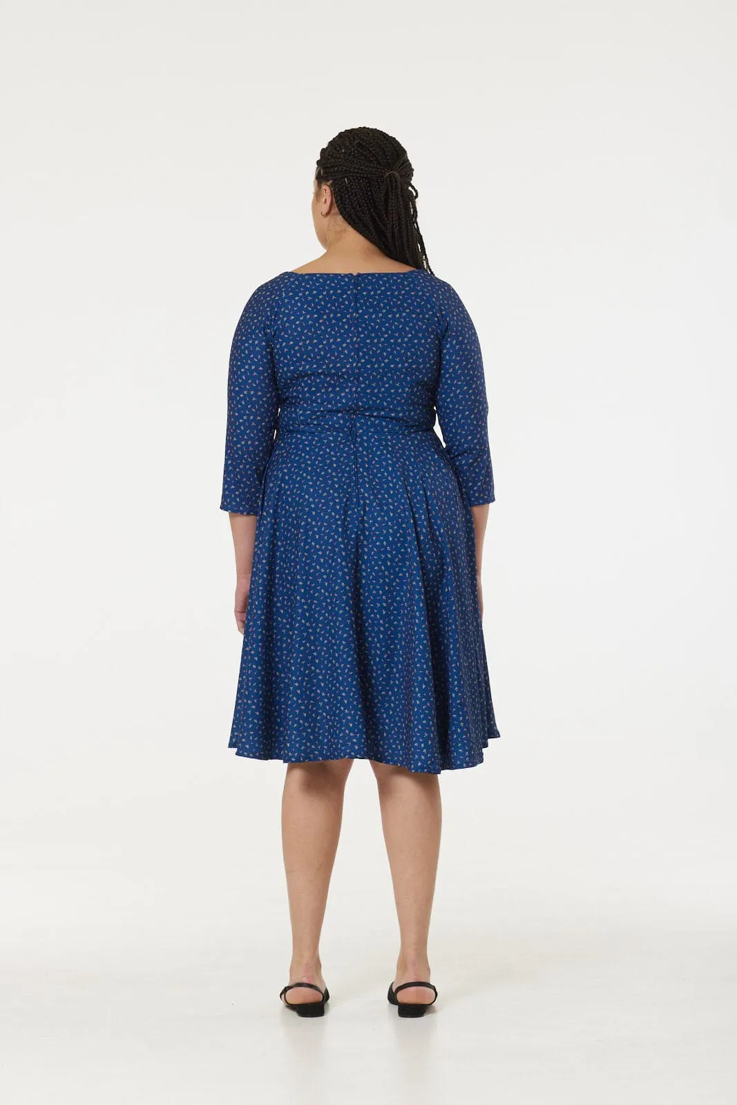Lottie Fit&Flare, Cherry Print Midi Dress in Cherry Print