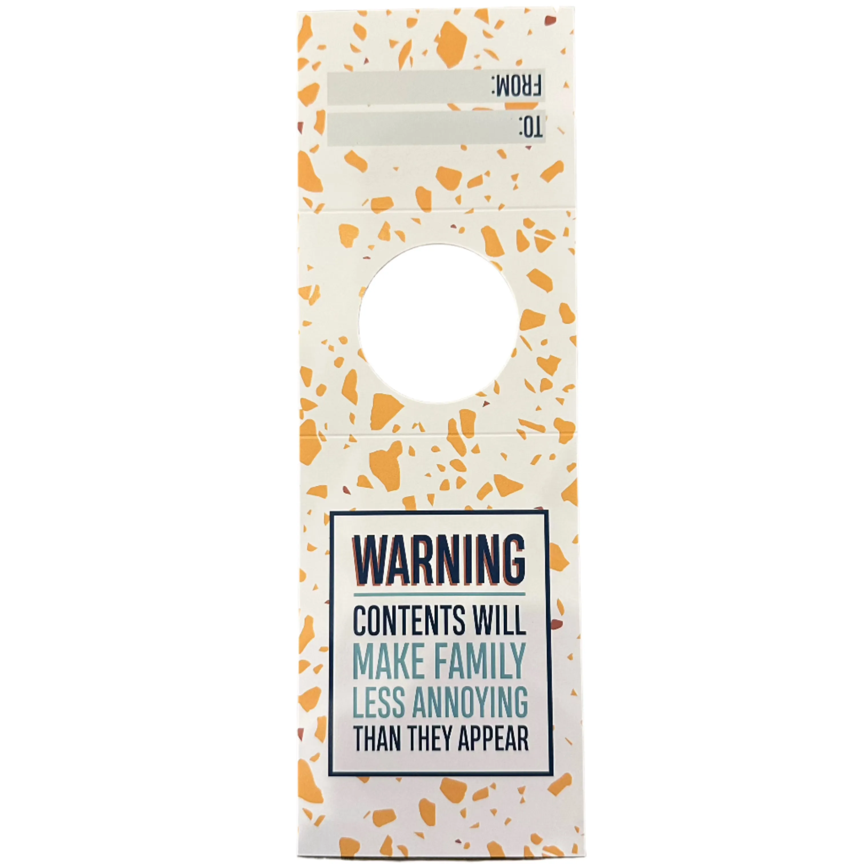 Make Family Less Annoying | Wine Tag