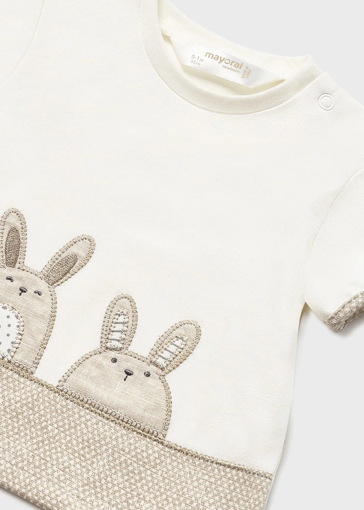 Mayoral Newborn Boy 4-piece Tshirts and Shorts Set