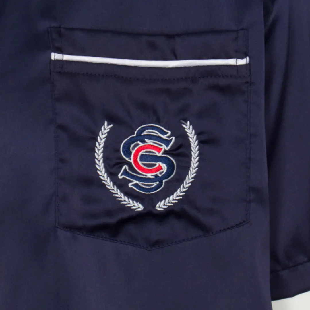 Navy Star Status Diddy Shirt and Shorts Set