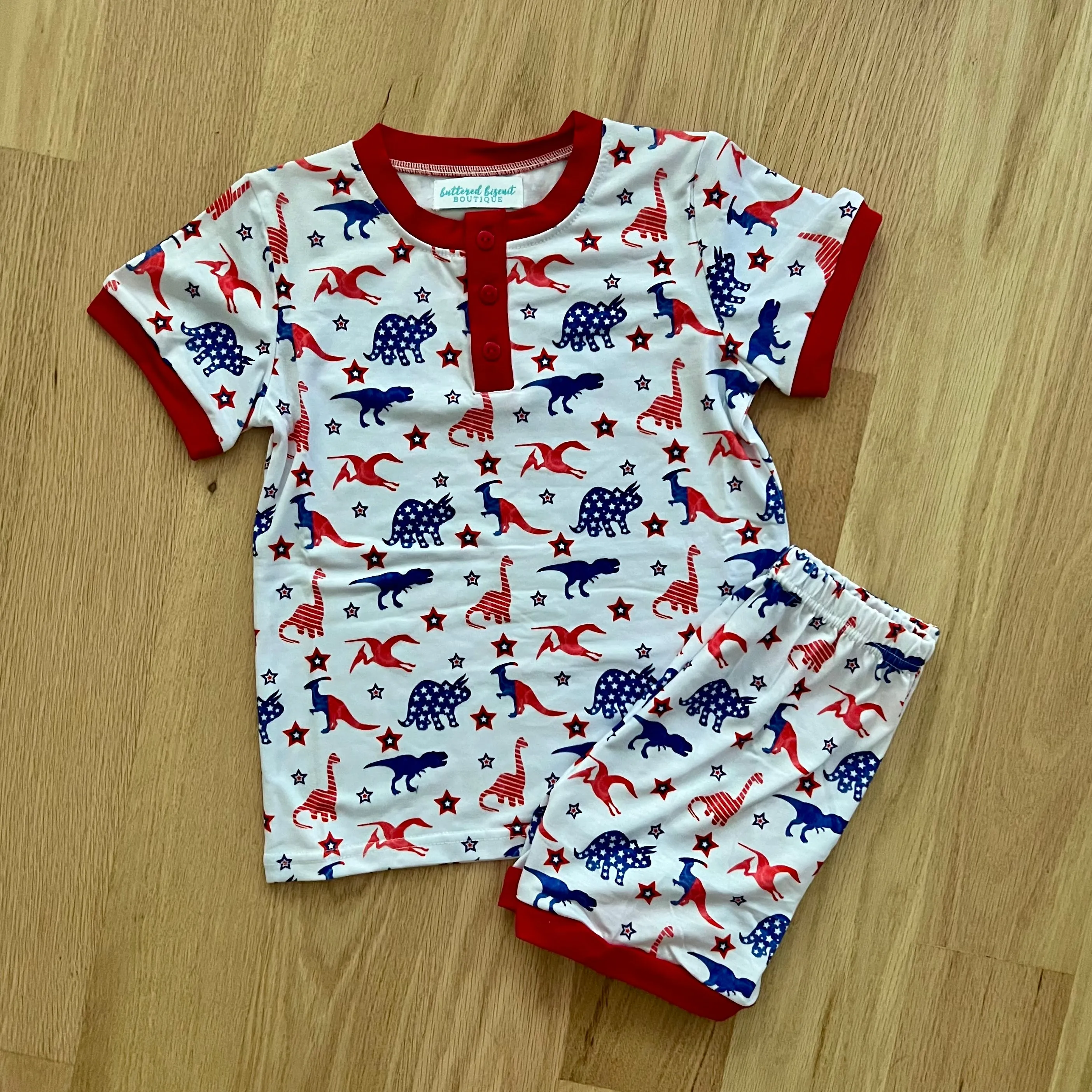 Patriotic Dino Lounge - IN STOCK