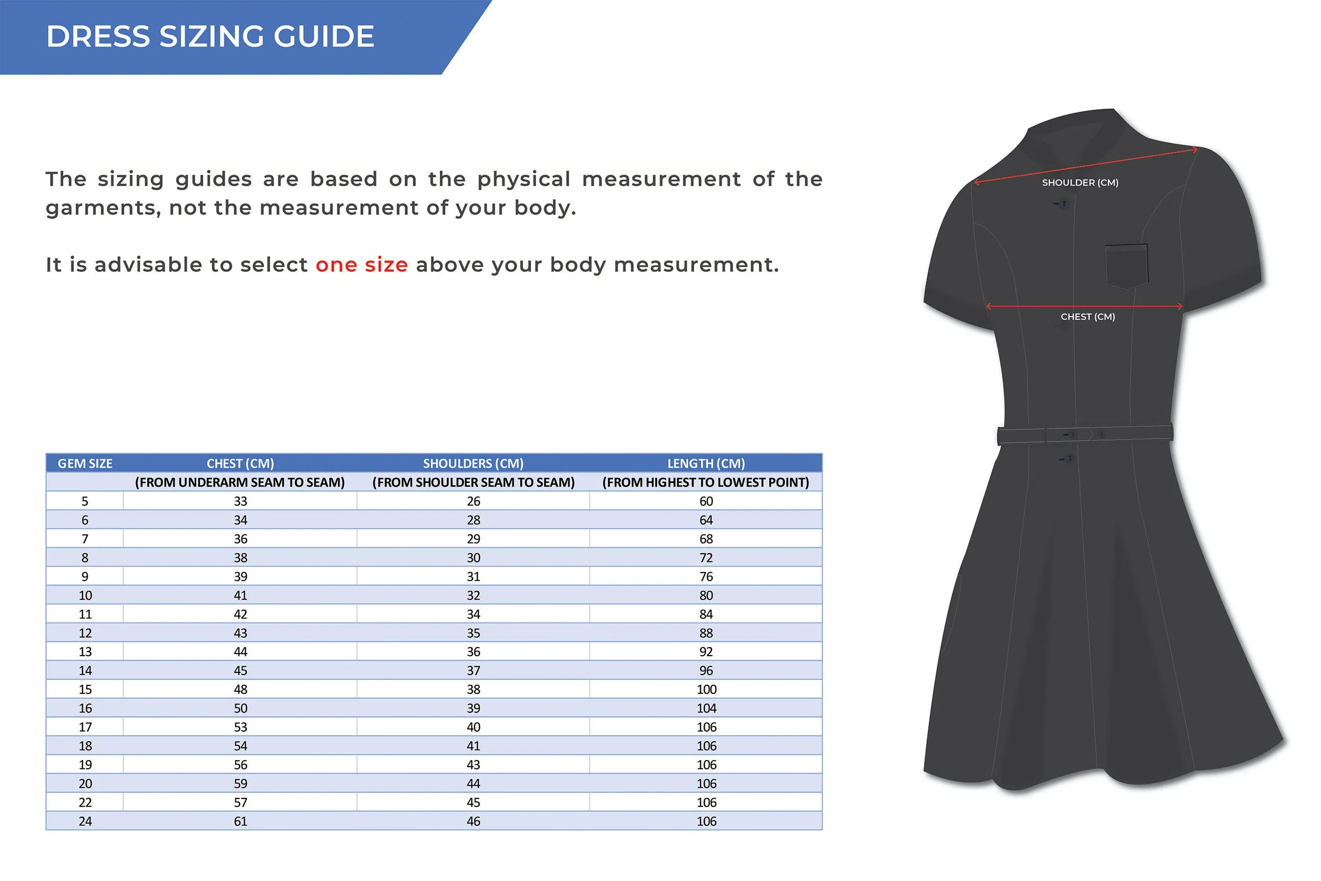 Plain Emb Dress - Mt Edgecombe