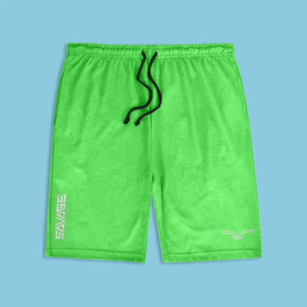 Polo Republica Men's Bird & Savage Embroidered Pique Shorts