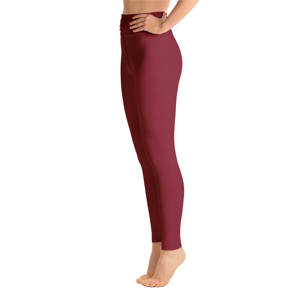 Red Wine Yoga Pants