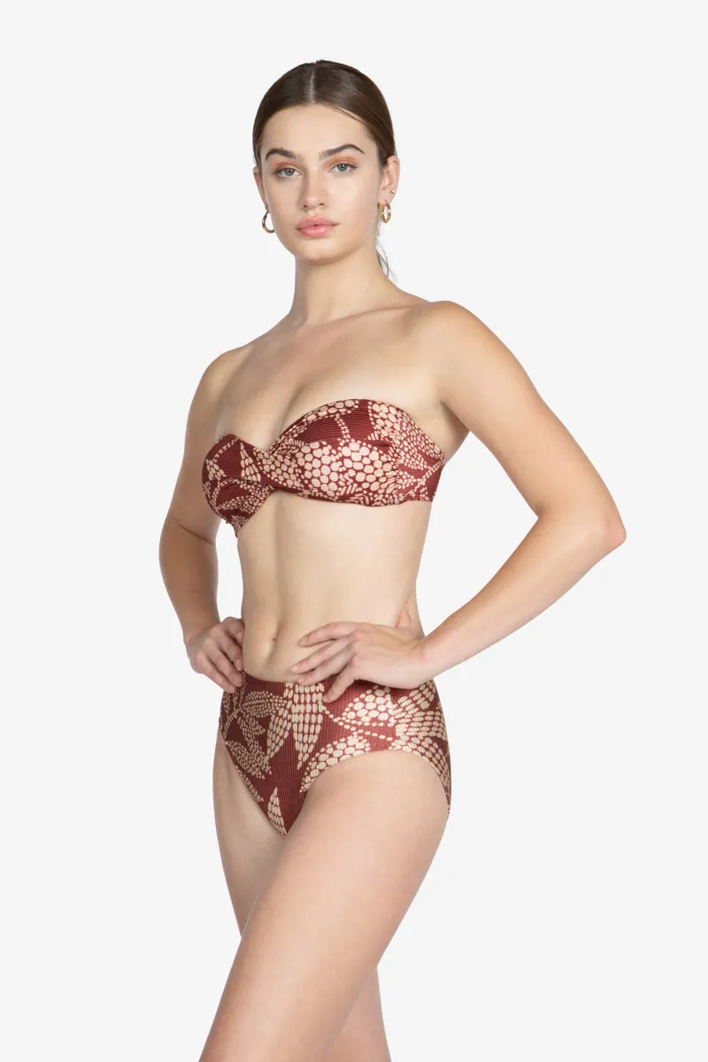 ROMY BANDEAU BIKINI TOP (FINAL SALE)