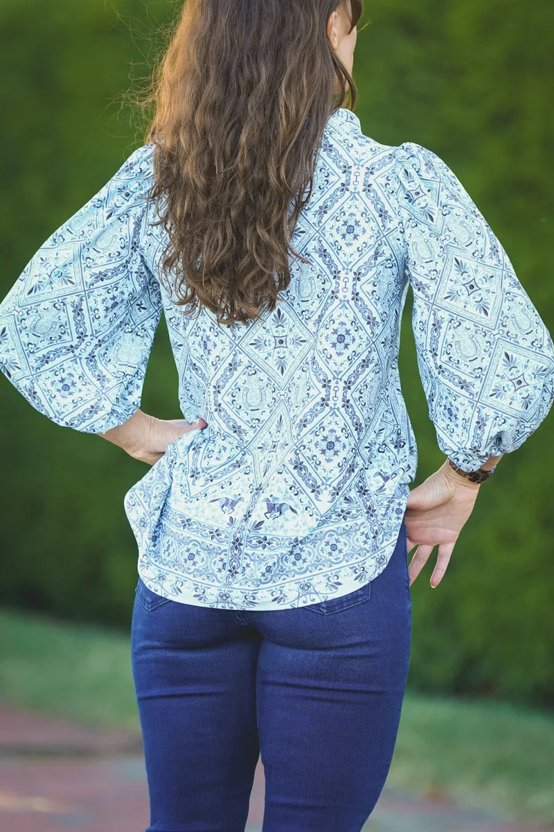 Smith & Quinn Keeneland Women's Prism Piaffe Eliza Top