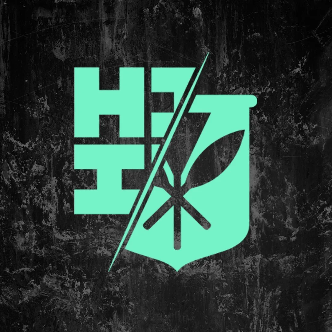 SPLIT LOGO STICKERS - MEDIUM