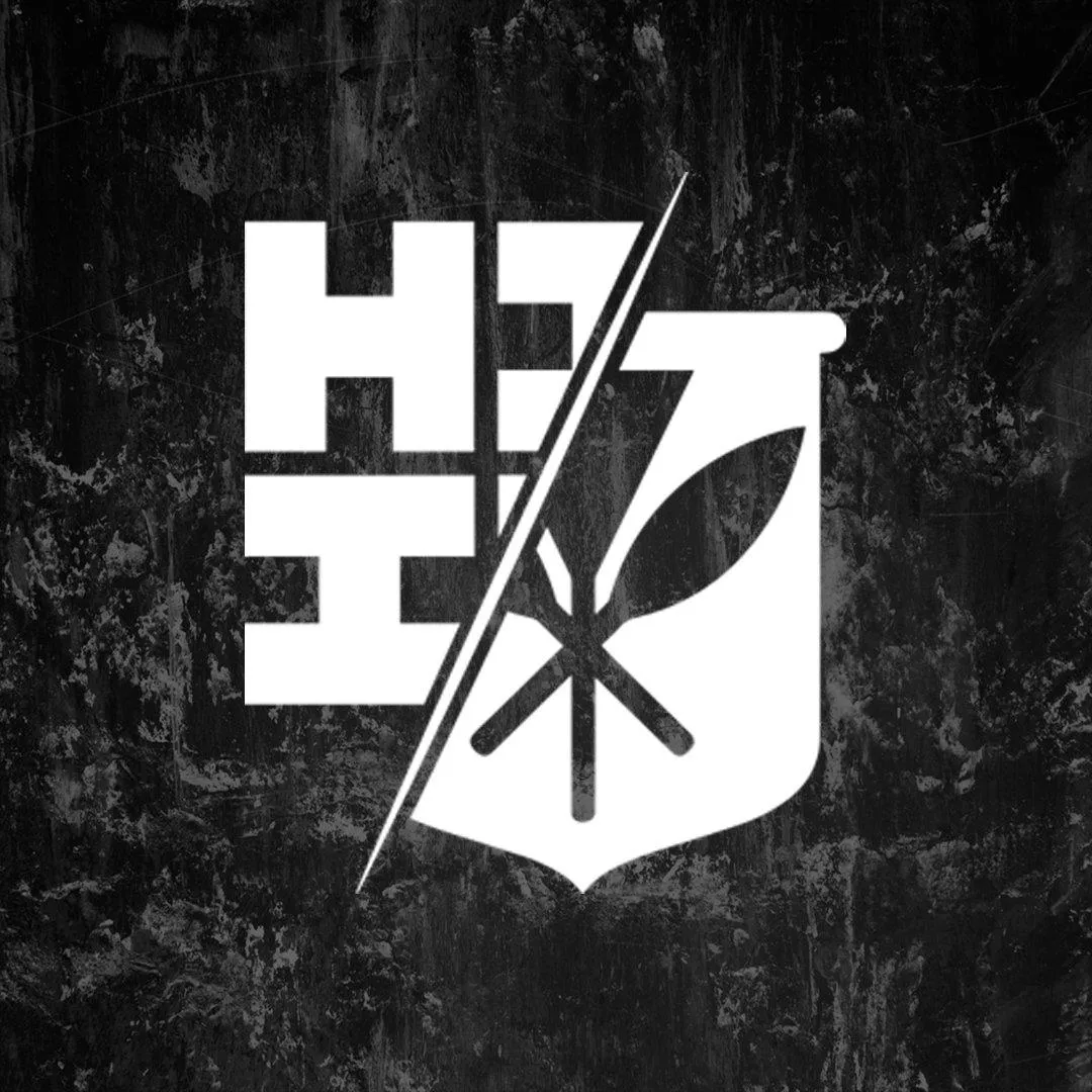 SPLIT LOGO STICKERS - MEDIUM