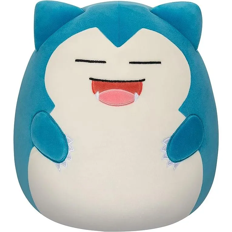 Squishmallow 10 Inch Pokemon Snorlax Plush Toy