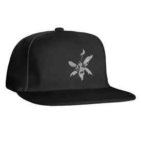 Street Soldier Black Snapback Hat