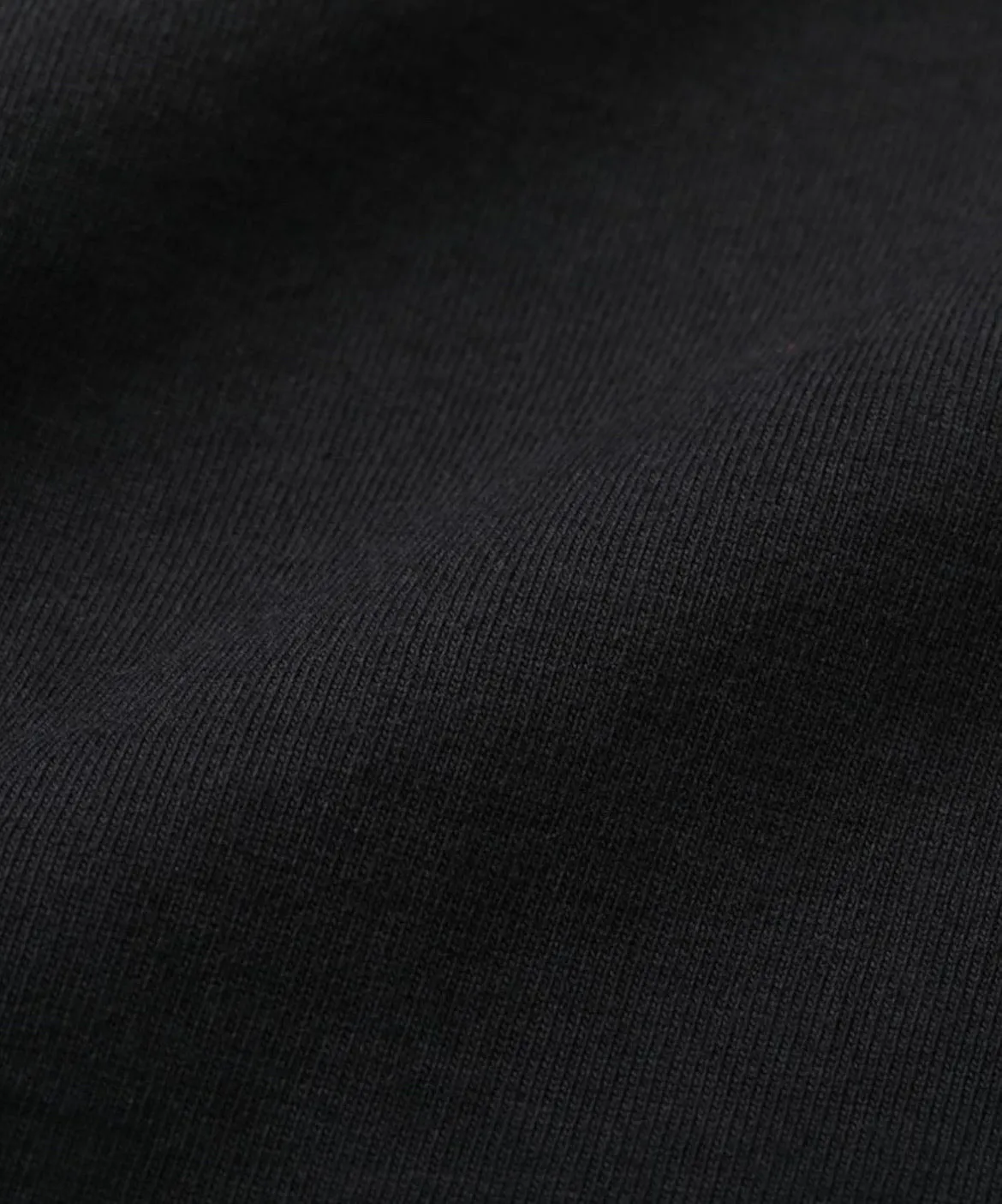 SUPER BIG ROUND LS TEE "BLACK"