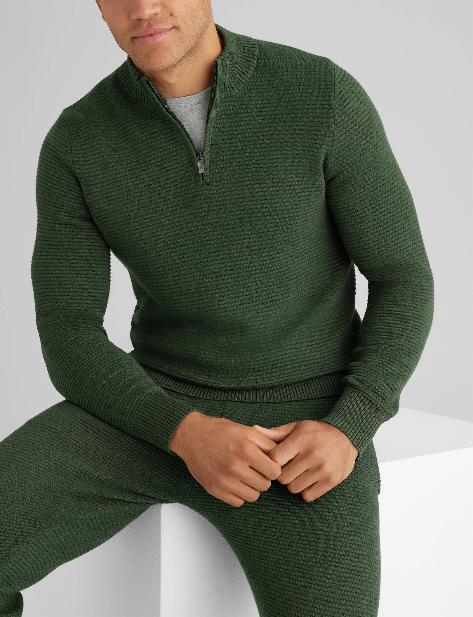 Sweater Lounge Quarter-Zip