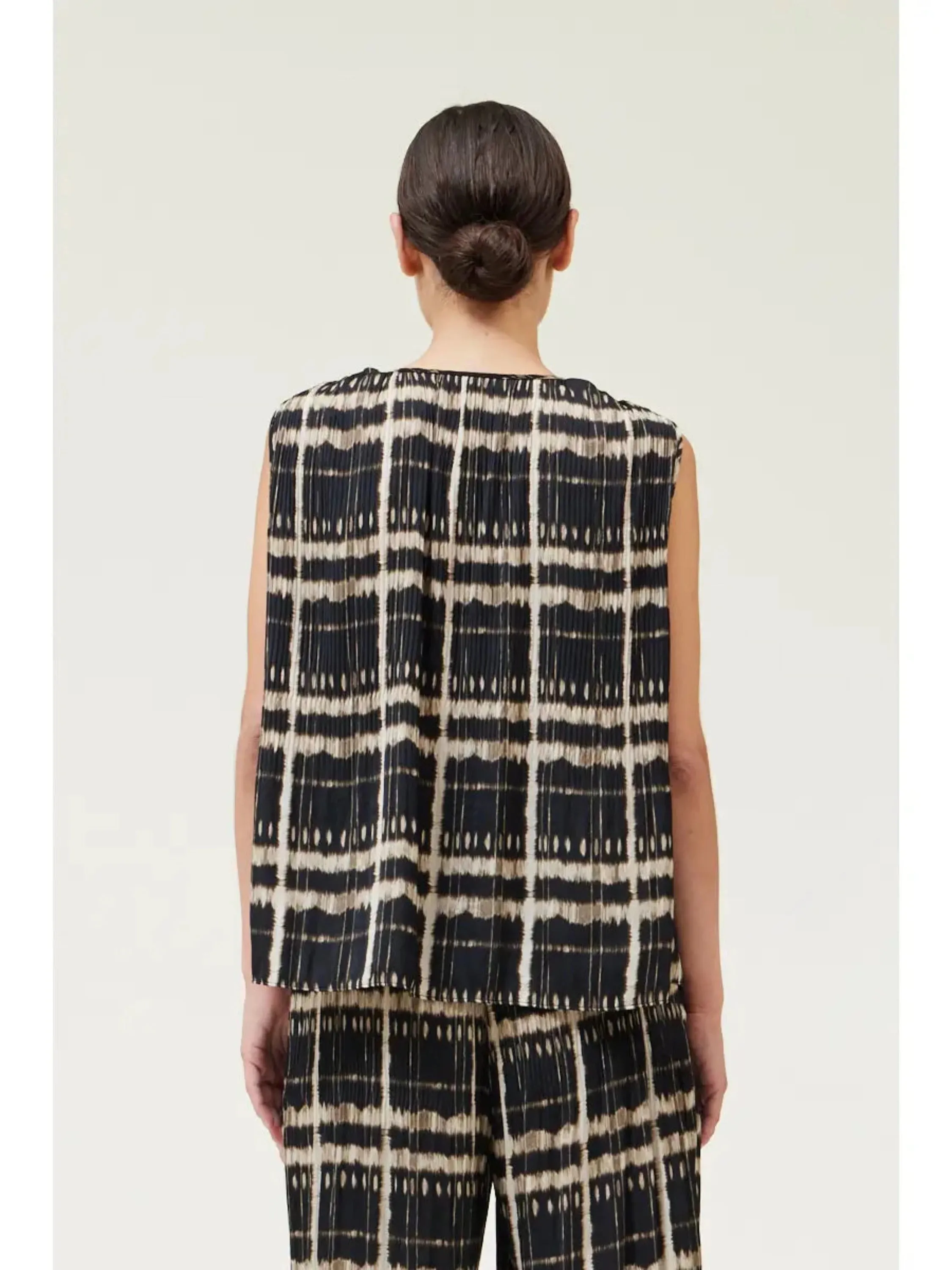 Tatum Pleated Top