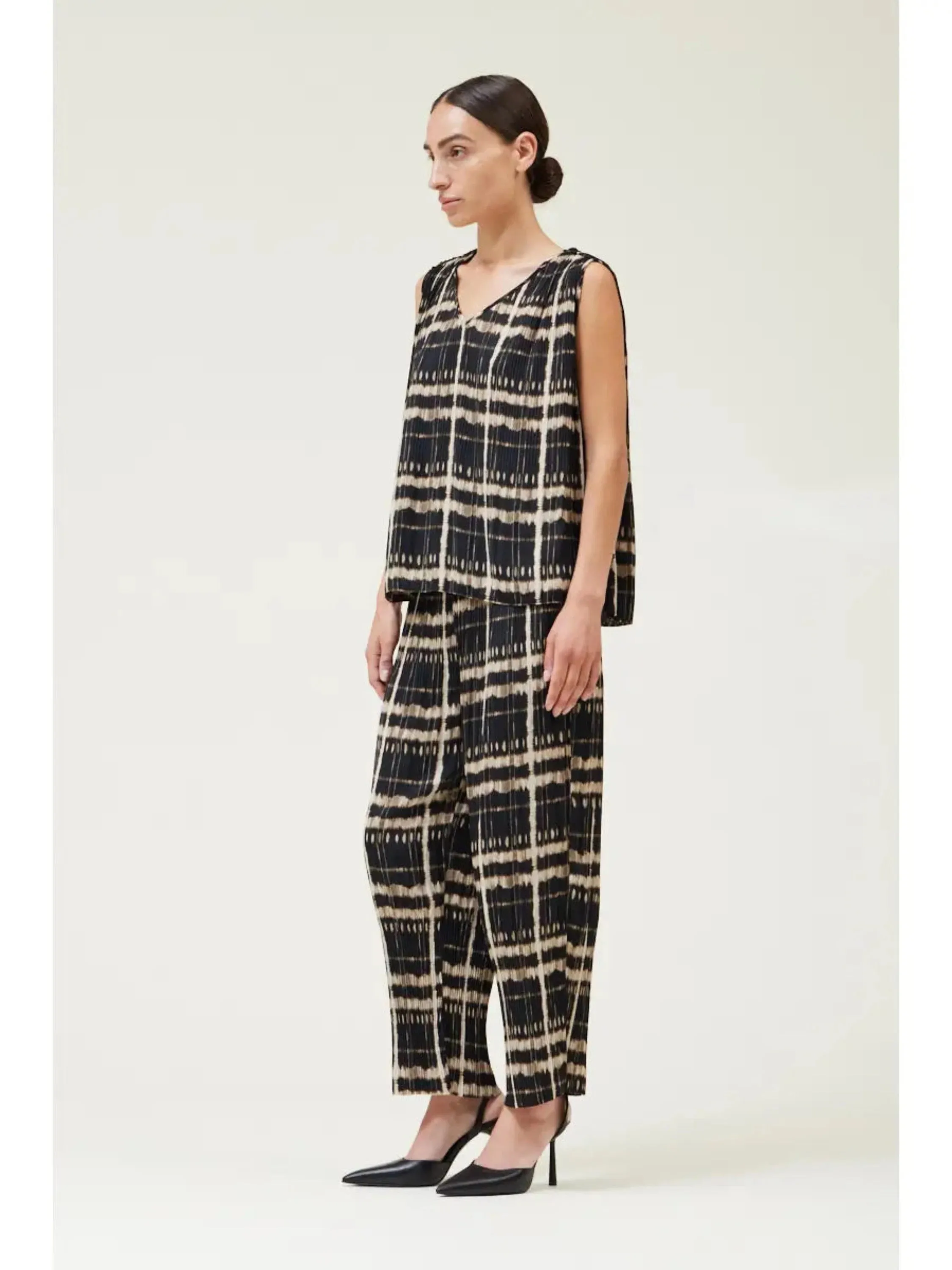 Tatum Pleated Top