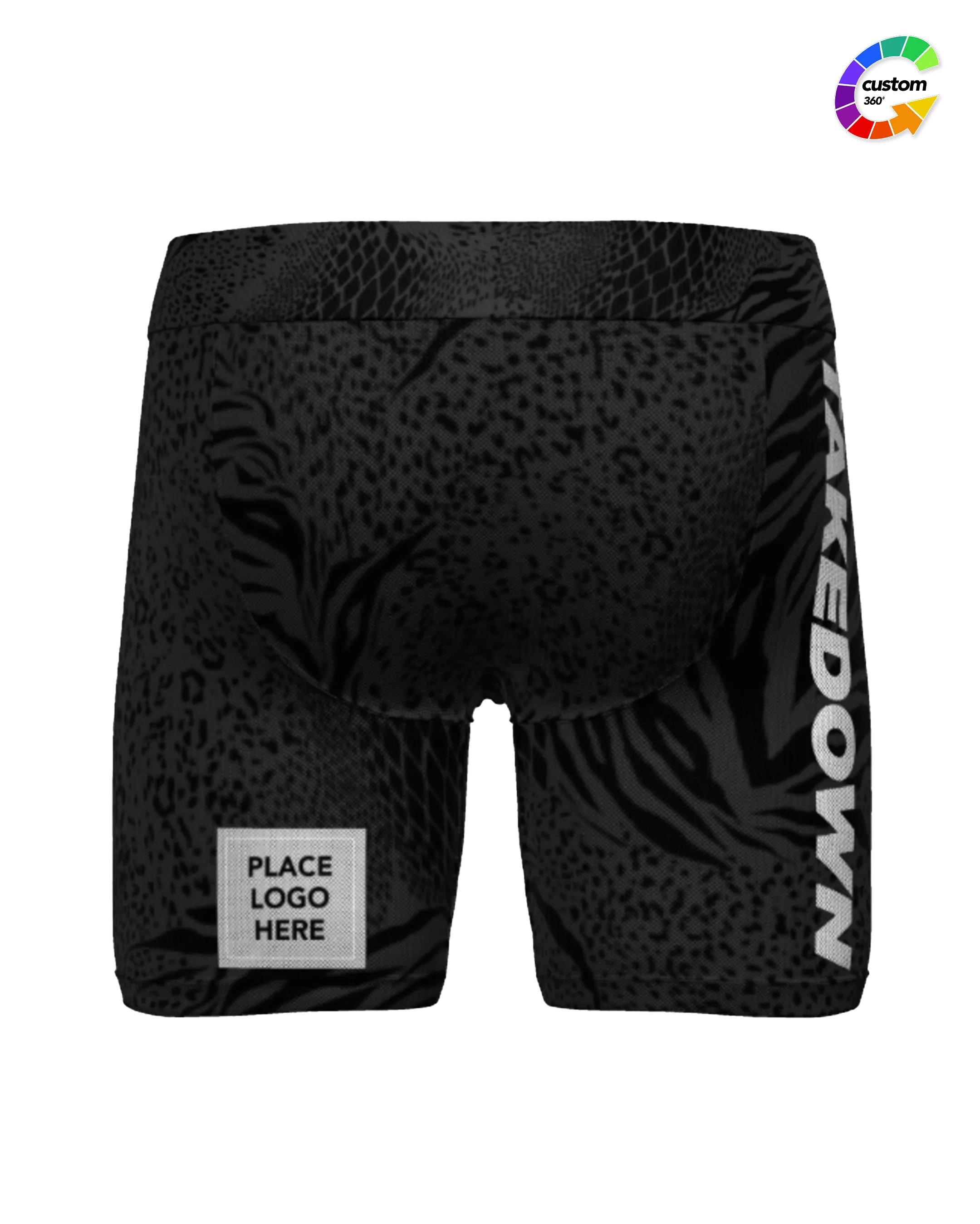 TD-CS-009 360° Custom Compression Shorts
