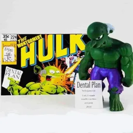 The Montgomery Hulk 3.5" Resin Bootleg Figure by JesseJFR x IamRetro