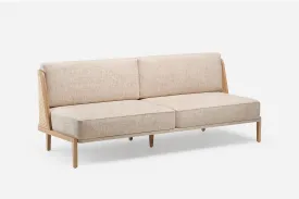 THRONE SOFA - RATTAN