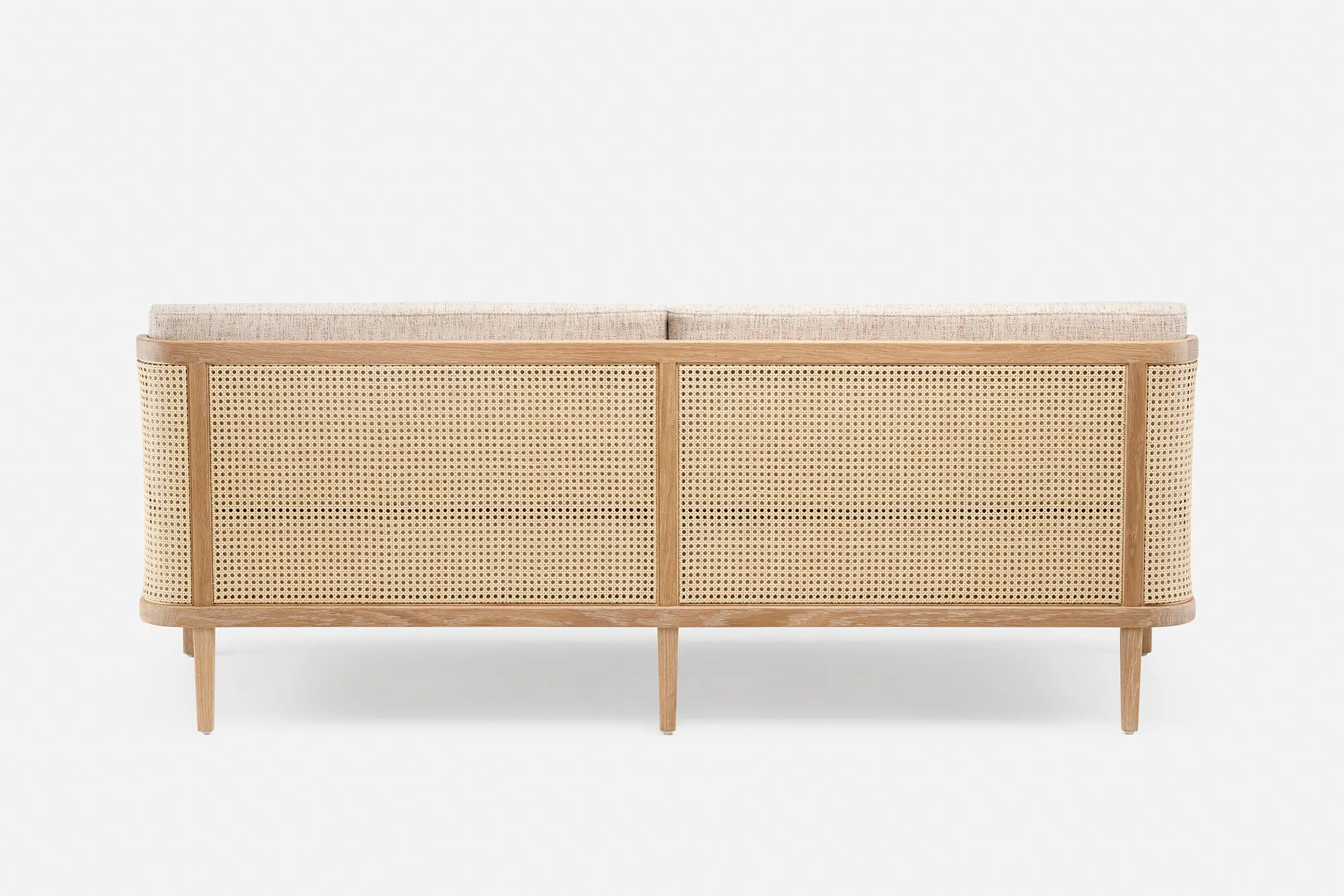 THRONE SOFA - RATTAN