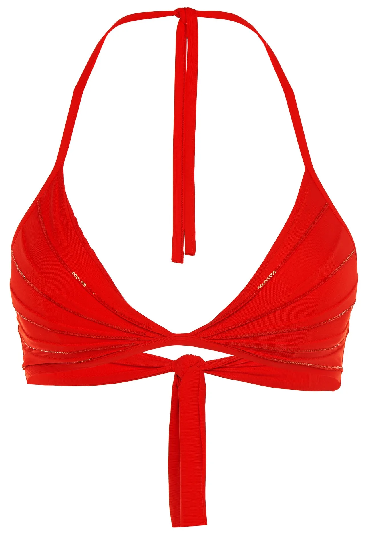 Triangle bikini top
