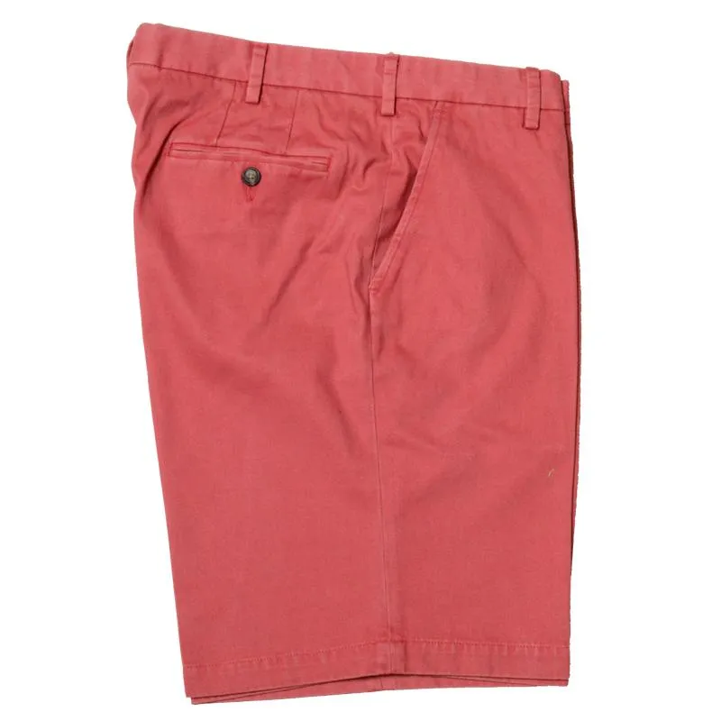 Vintage 1946 Stretch Twill Short<br>Charleston Brick<br>Flat Front<br>Regular Rise