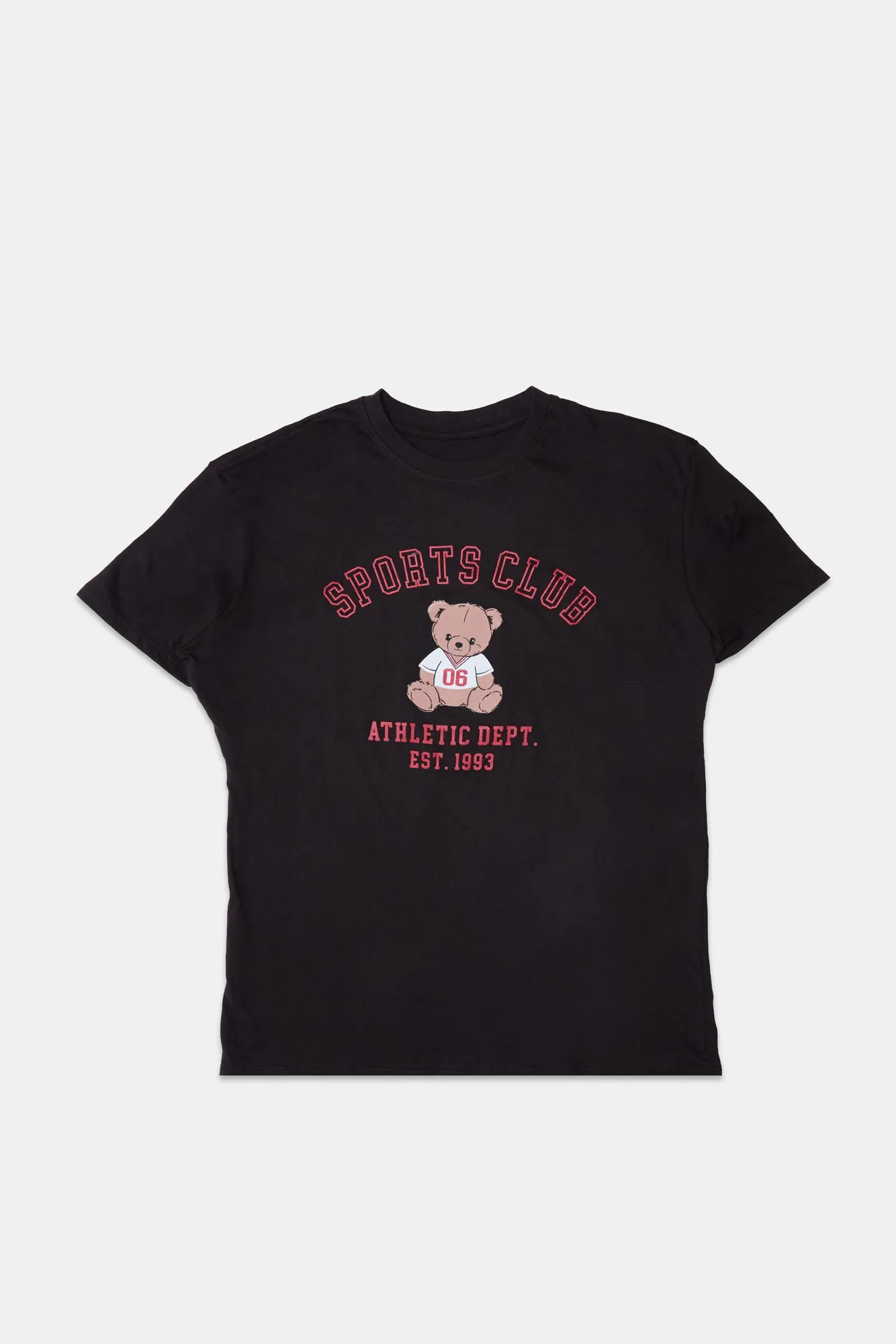 Womens Sports Club Teddy Boyfriend Tee