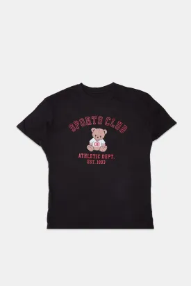 Womens Sports Club Teddy Boyfriend Tee